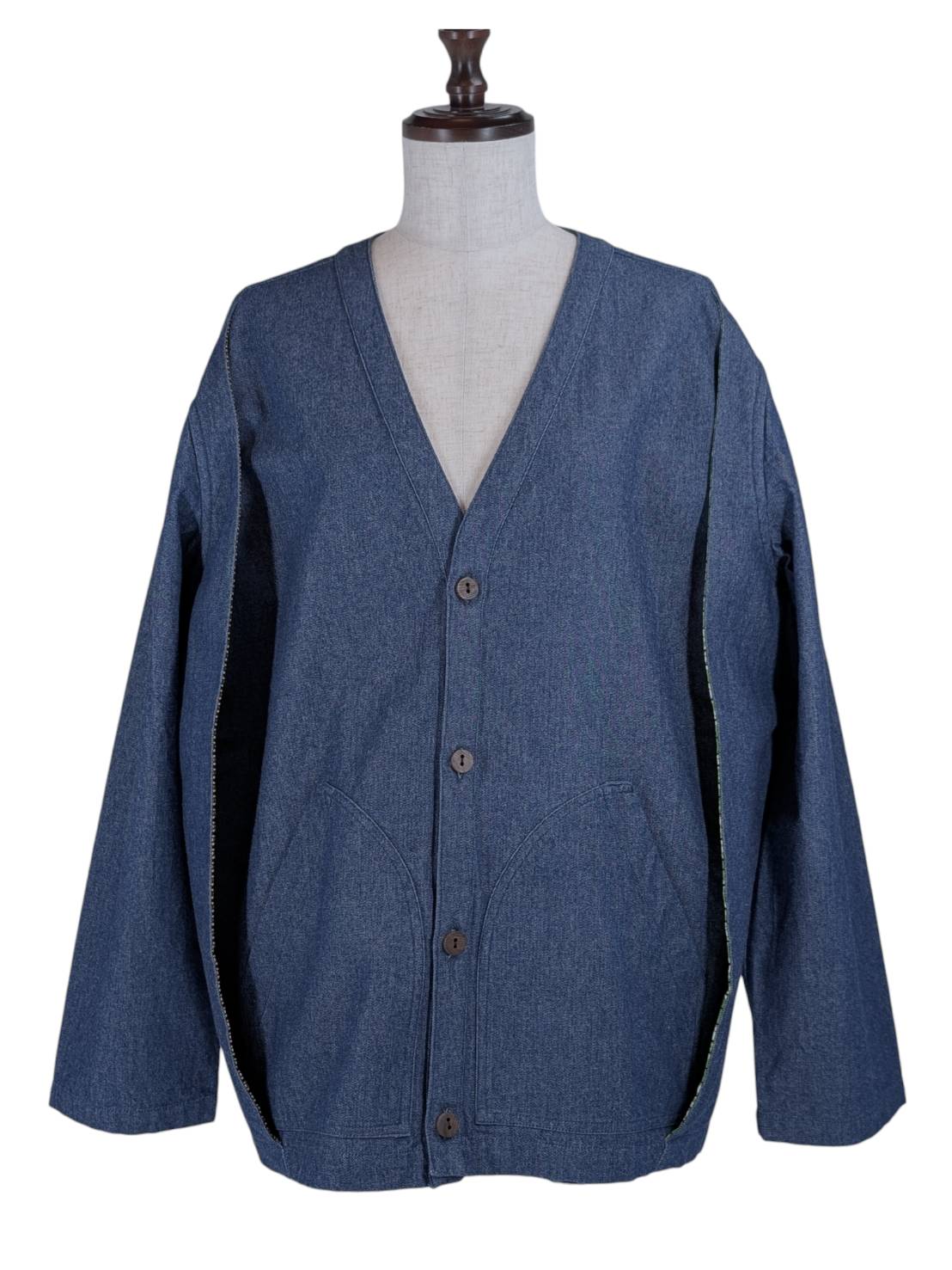 【予約販売】クアドロデニムカーディガン - 画像 (8)